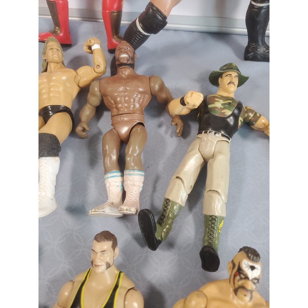 Vintage Wrestling Action Figure Lot WWE WCW Jakks Toymakers Sullivan Kevin 90s - Picture 11 of 16